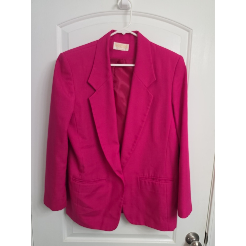 Vintage Country Sophisticates by Pendleton Pink Lined Women's Blazer Size 12